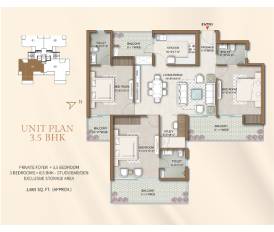 3.5 BHK